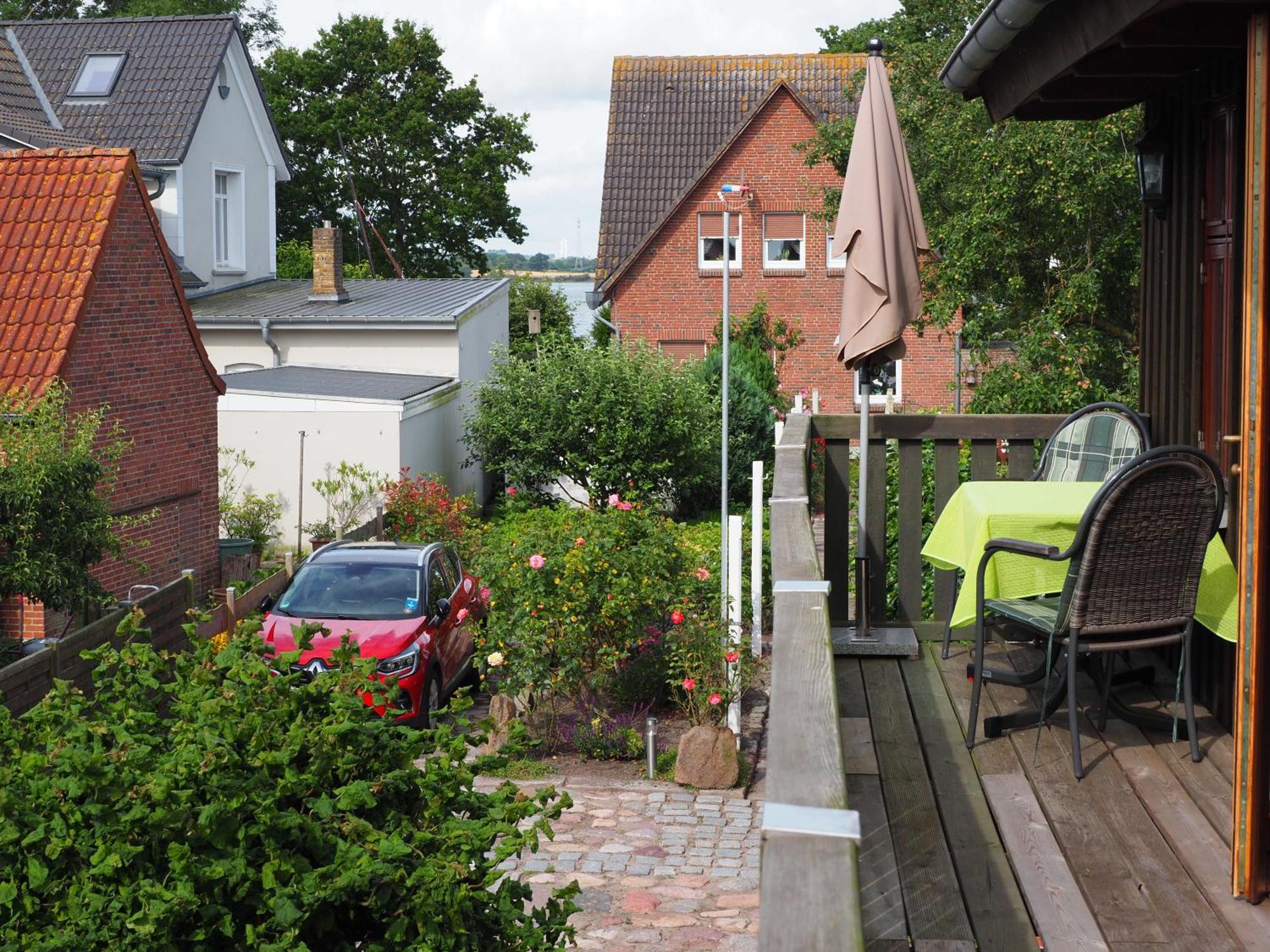Ferienwohnung Mit Balkon Und Schleiblick Maasholm Luaran gambar