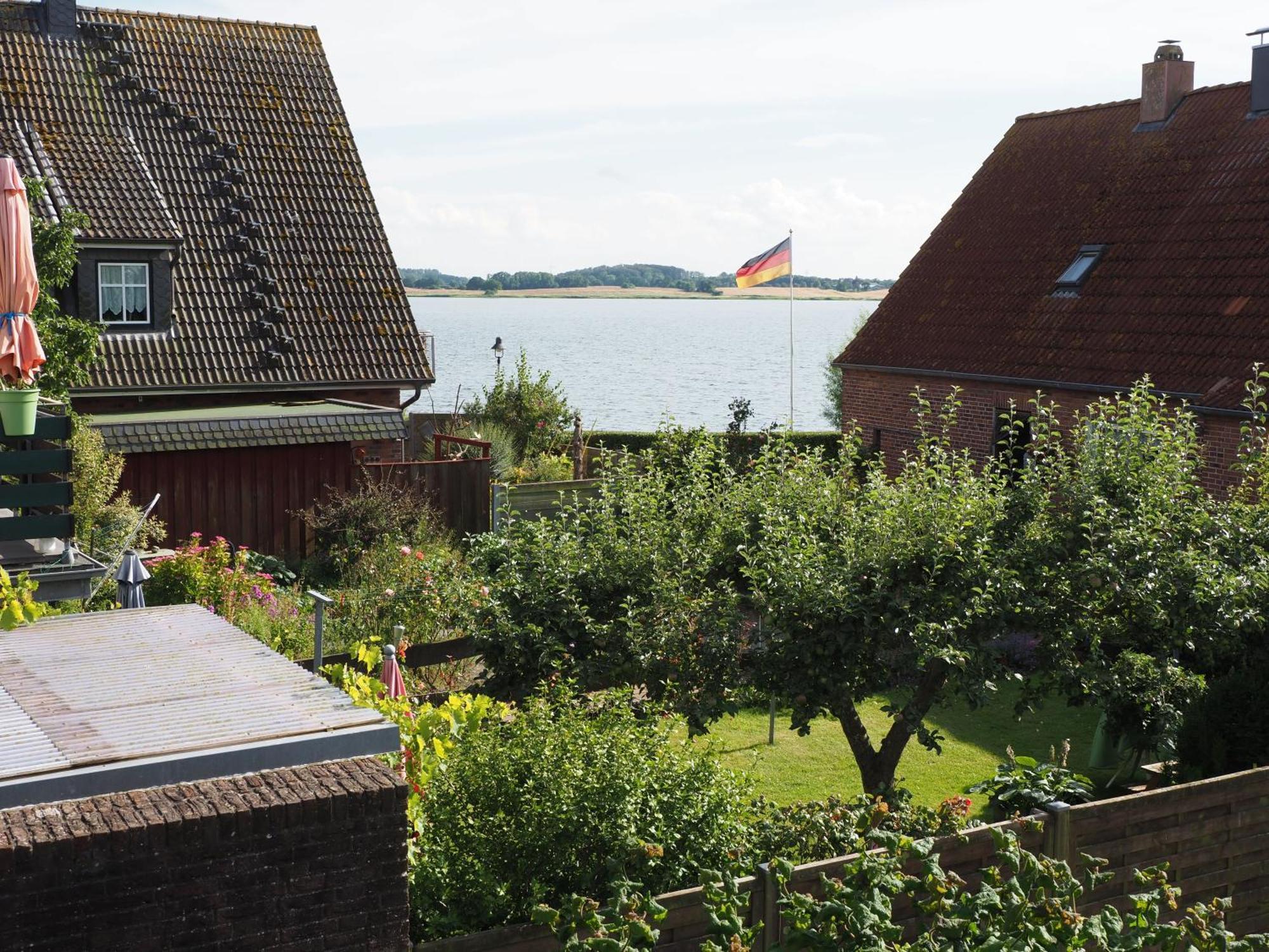 Ferienwohnung Mit Balkon Und Schleiblick Maasholm Luaran gambar